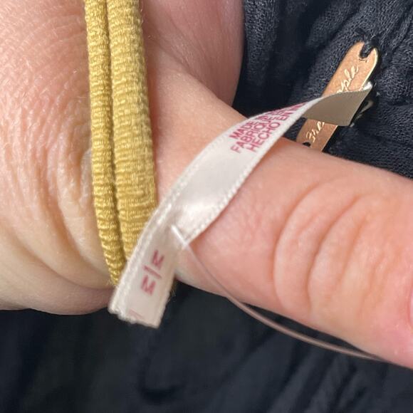 Free People 100 Degree Mini Dress Black Womens M NEW - Picture 9 of 10